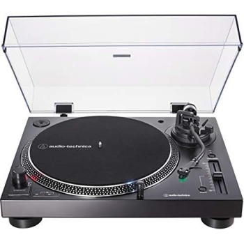 Audio-Technica AT-LP120XUSB-BK Direct-Drive Turntable (Analog & USB), Fully