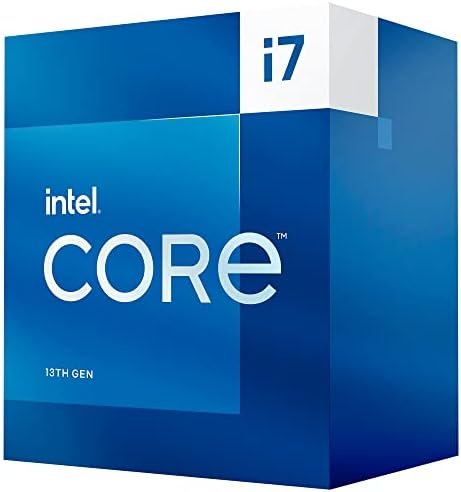 Intel Core i7-13700 Desktop Processor 16 cores (8 P-cores + 8 E-cores) 30MB