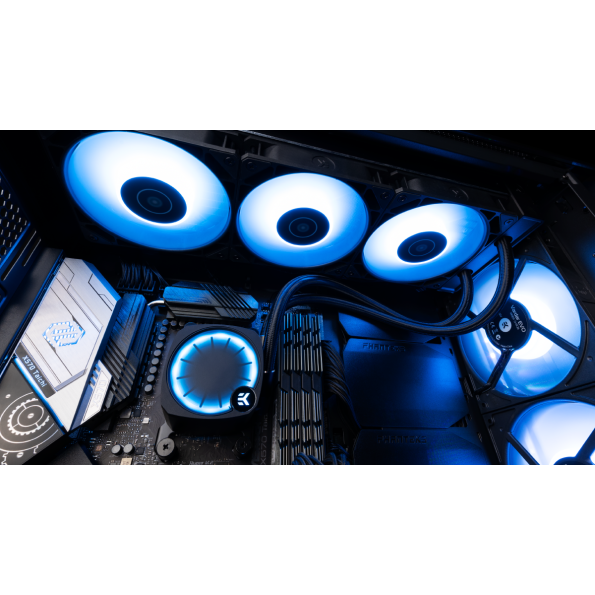 EK Nucleus AIO CR360 Lux D-RGB liquid cpu cooler - MK Retail